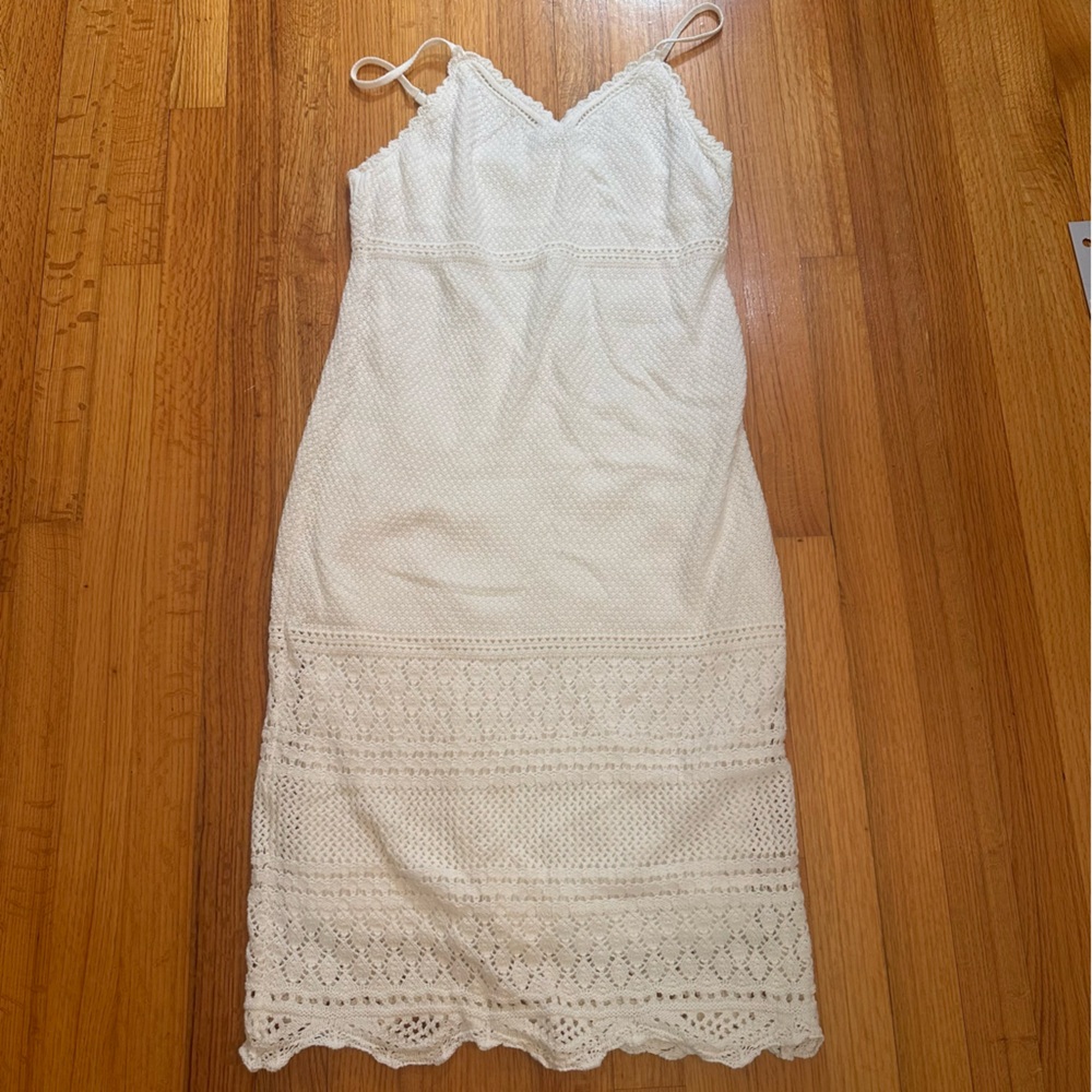 Freshman 1996 knit dress crochet size M (f6)
